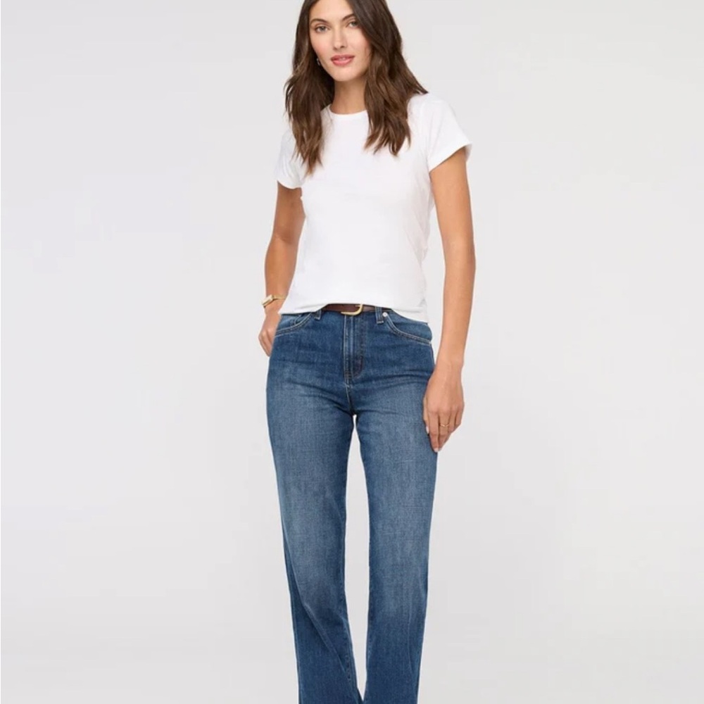 DU/ER Mid Weight Denim - Wide Leg (Zip Fly) Size 28x32